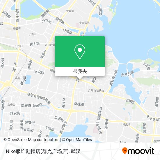 Nike服饰鞋帽店(群光广场店)地图