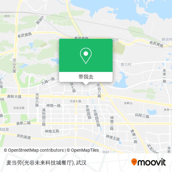 麦当劳(光谷未来科技城餐厅)地图