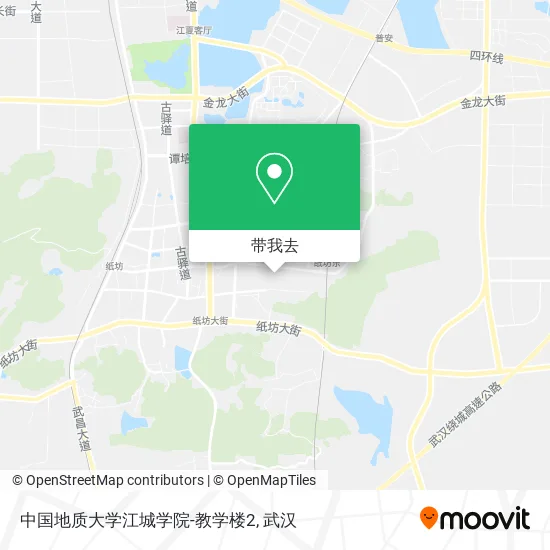 中国地质大学江城学院-教学楼2地图