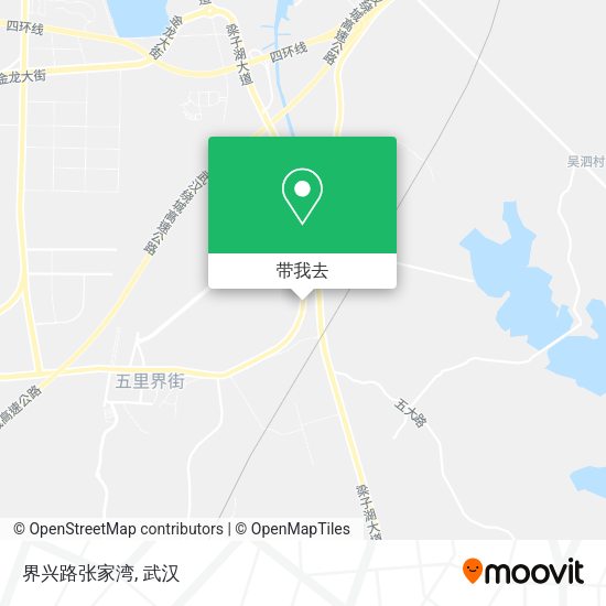 界兴路张家湾地图