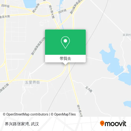 界兴路张家湾地图