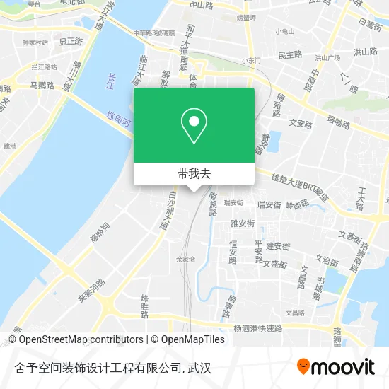舍予空间装饰设计工程有限公司地图