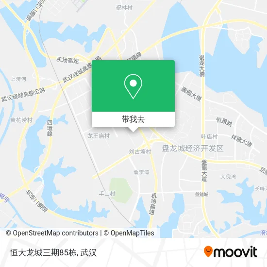 恒大龙城三期85栋地图