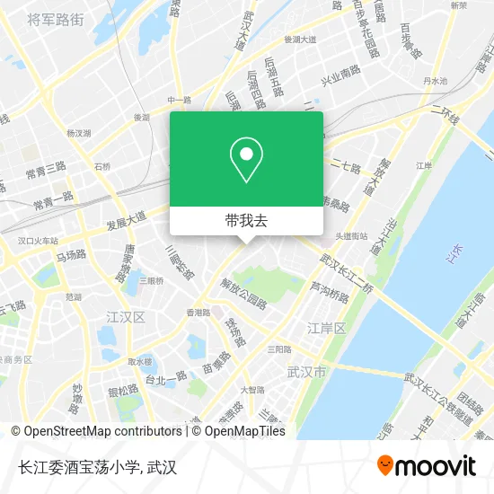 长江委酒宝荡小学地图