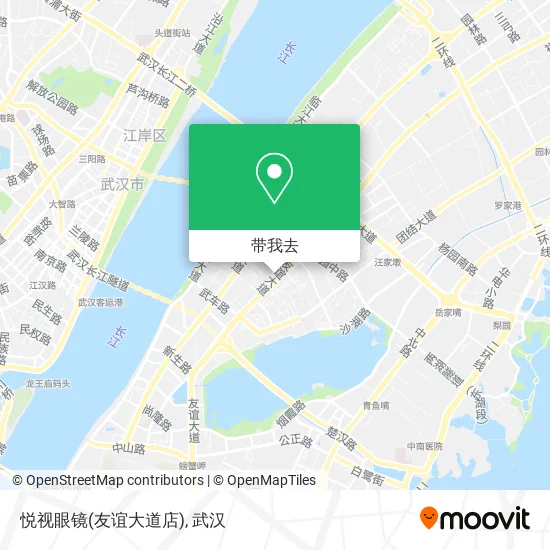 悦视眼镜(友谊大道店)地图