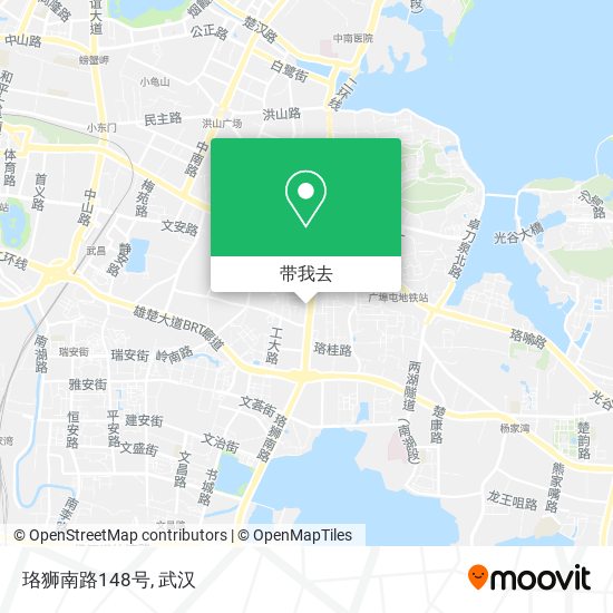 珞狮南路148号地图