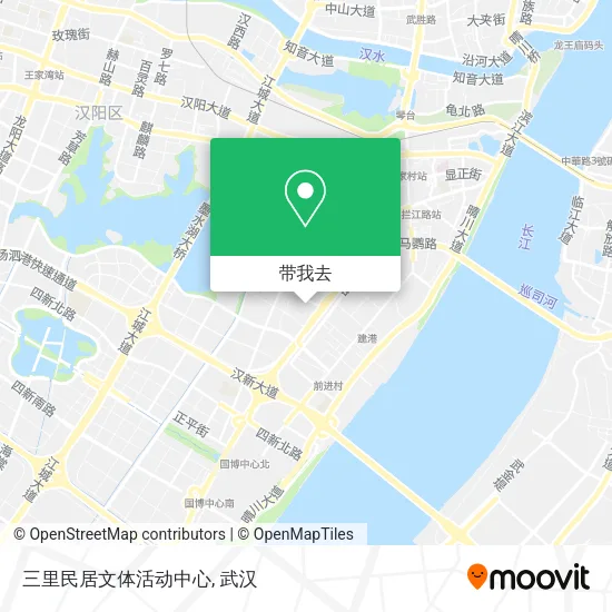 三里民居文体活动中心地图