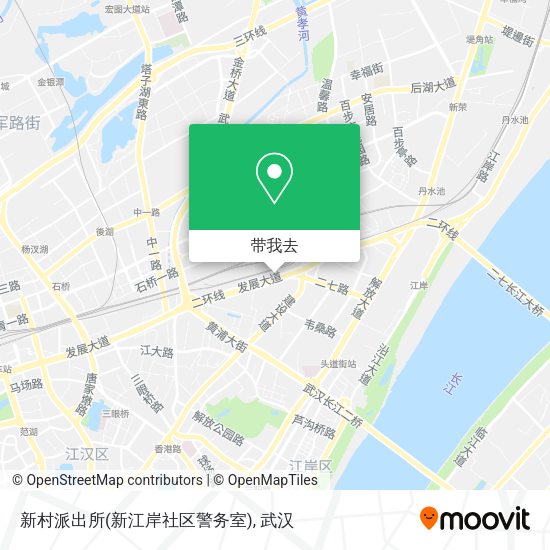 新村派出所(新江岸社区警务室)地图