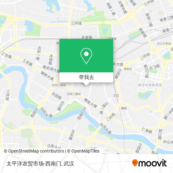 太平洋农贸市场-西南门地图