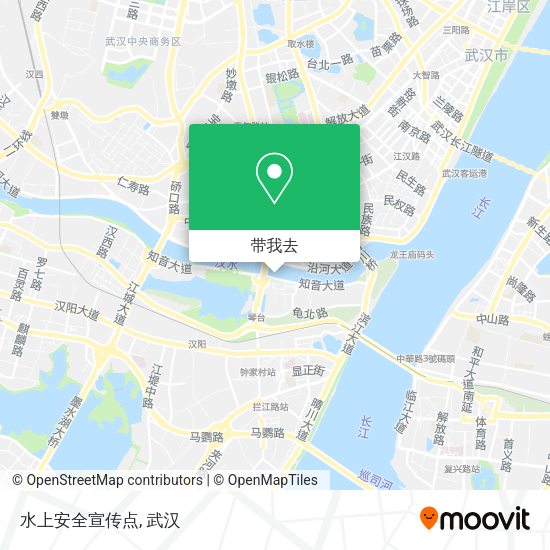 水上安全宣传点地图