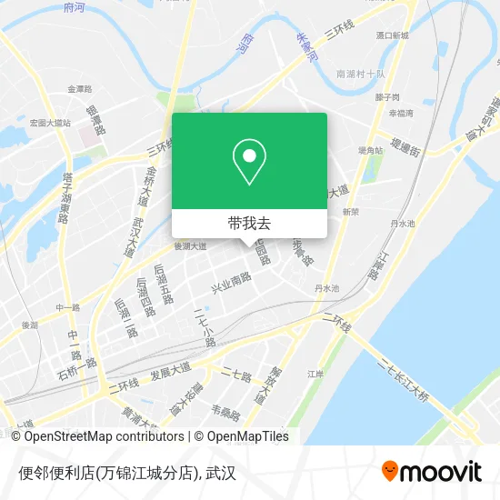 便邻便利店(万锦江城分店)地图
