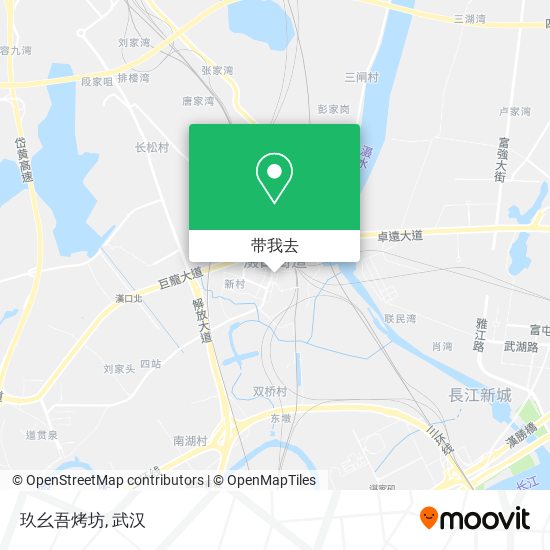 玖幺吾烤坊地图