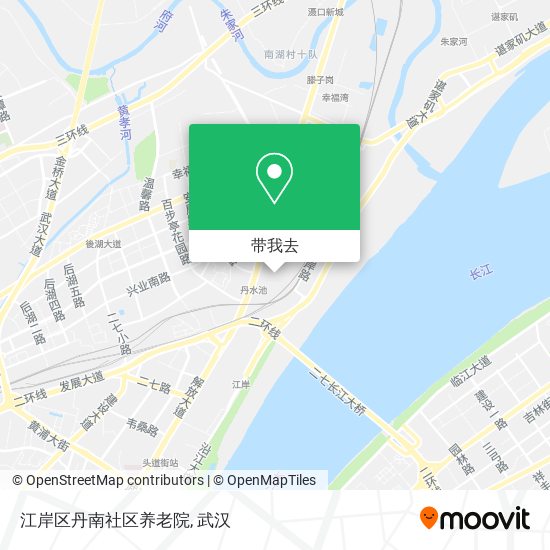 江岸区丹南社区养老院地图