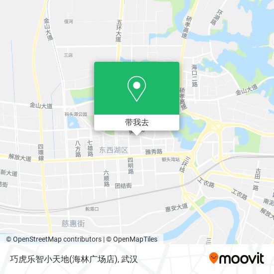 巧虎乐智小天地(海林广场店)地图