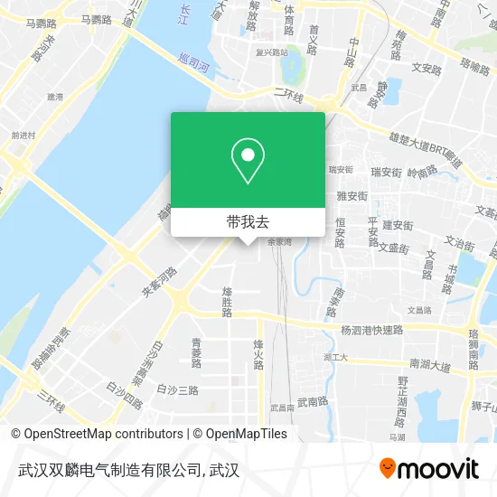 武汉双麟电气制造有限公司地图