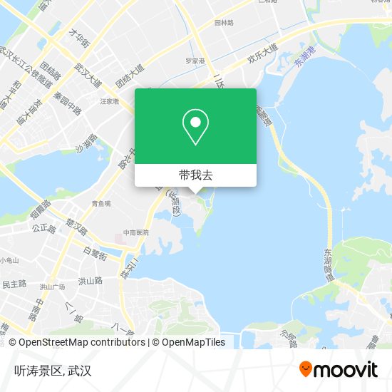 听涛景区地图