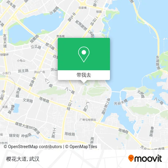 樱花大道地图