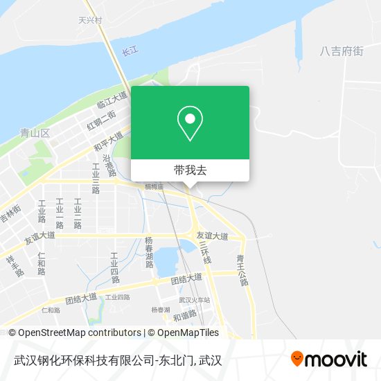 武汉钢化环保科技有限公司-东北门地图