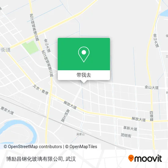 博励昌钢化玻璃有限公司地图
