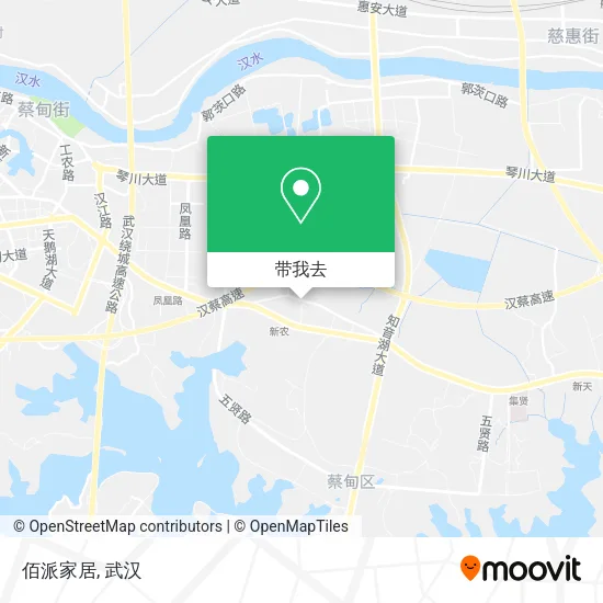 佰派家居地图