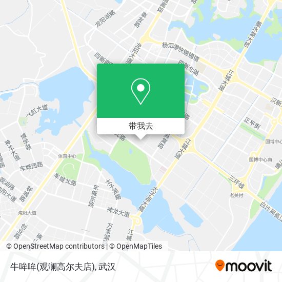 牛哞哞(观澜高尔夫店)地图