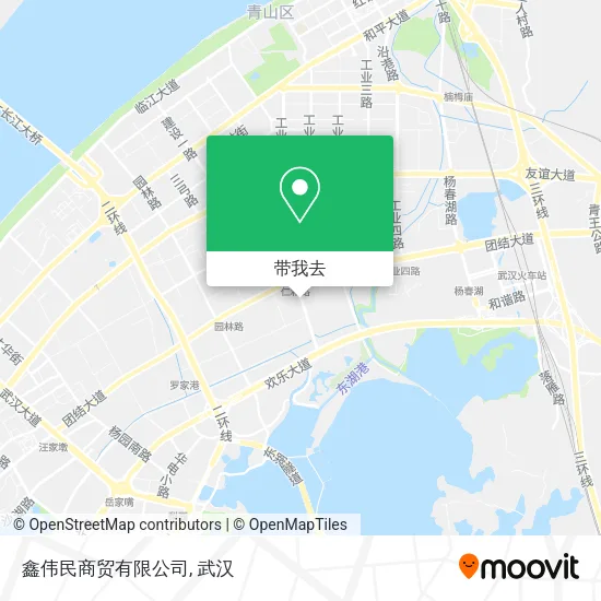 鑫伟民商贸有限公司地图