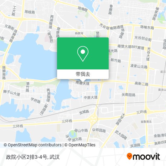 政院小区2排3-4号地图