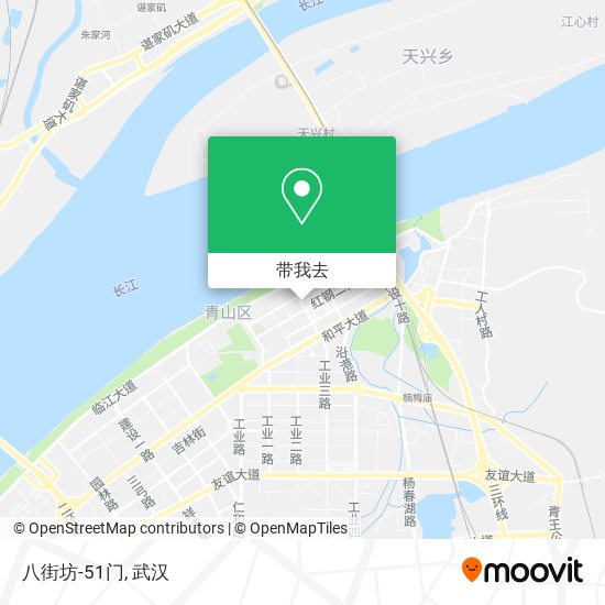 八街坊-51门地图