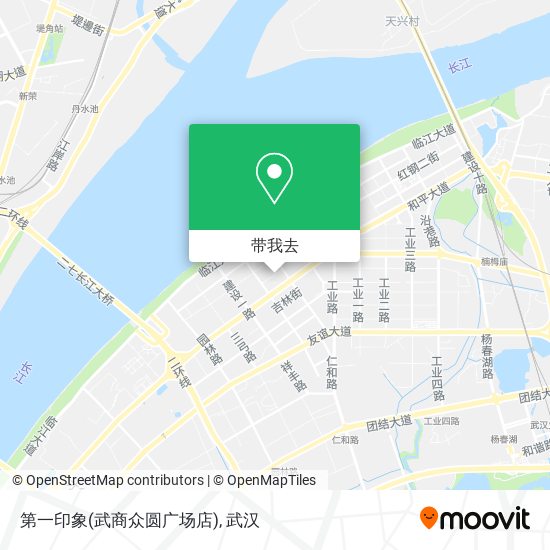 第一印象(武商众圆广场店)地图