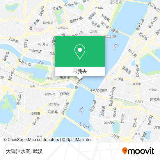 大禹治水图地图