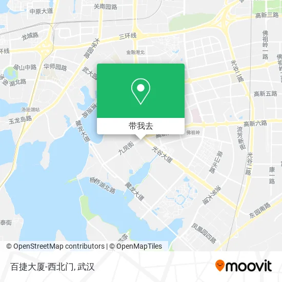 百捷大厦-西北门地图