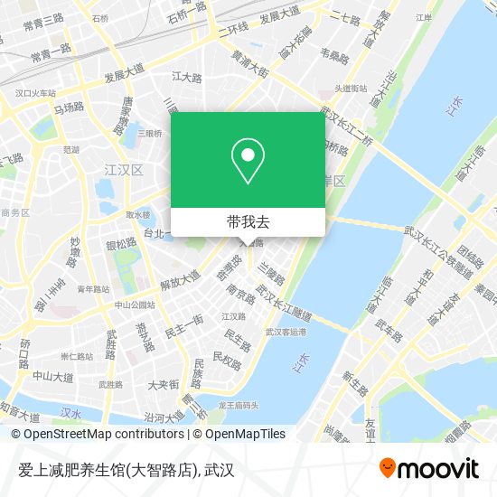 爱上减肥养生馆(大智路店)地图