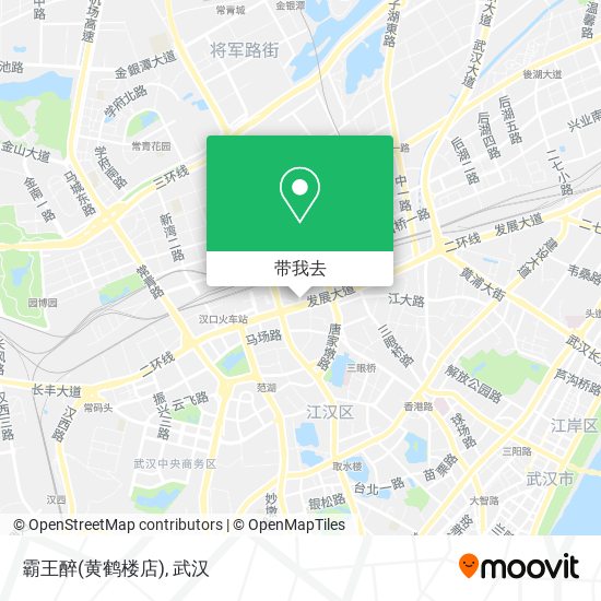 霸王醉(黄鹤楼店)地图
