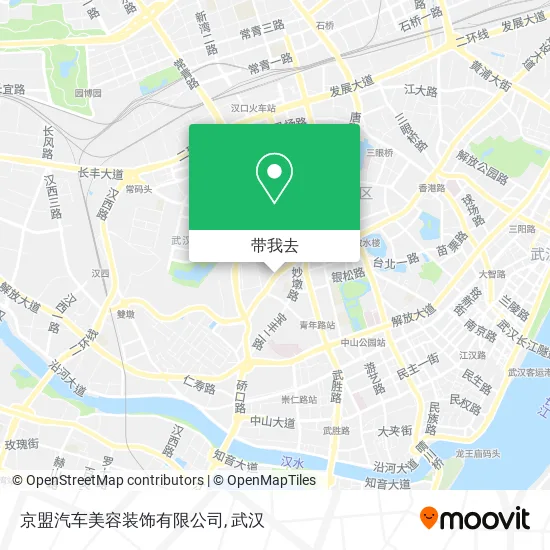 京盟汽车美容装饰有限公司地图