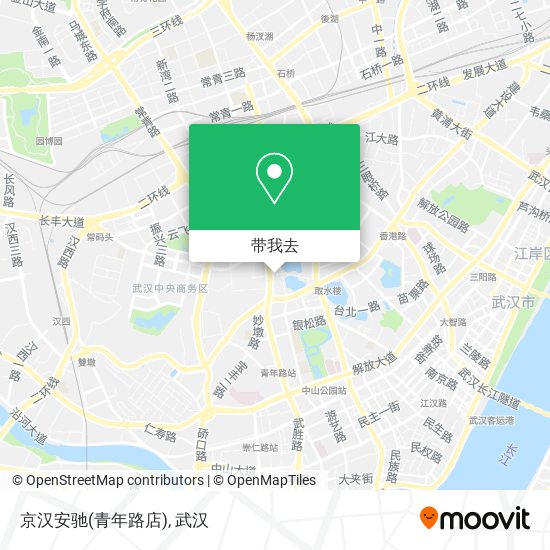 京汉安驰(青年路店)地图