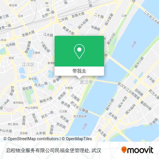 启程物业服务有限公司民福金堡管理处地图
