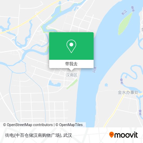 街电(中百仓储汉南购物广场)地图
