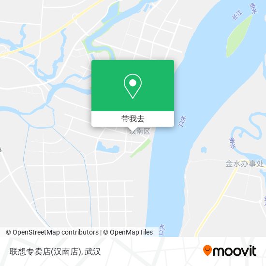 联想专卖店(汉南店)地图