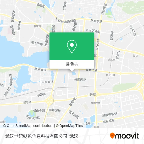 武汉世纪朝乾信息科技有限公司地图