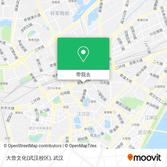 大曾文化(武汉校区)地图