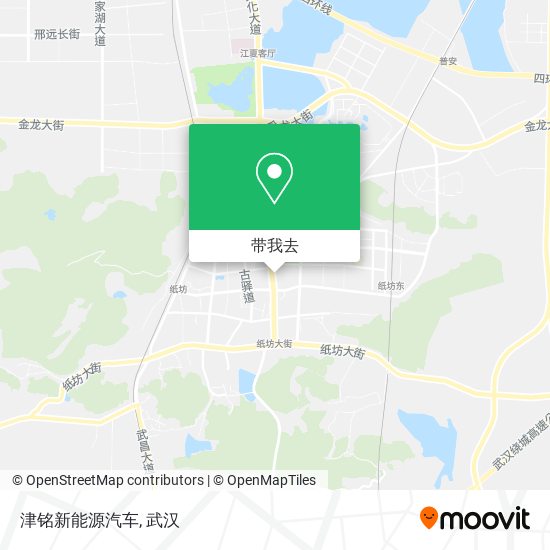 津铭新能源汽车地图