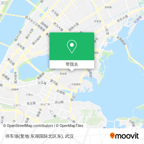 停车场(复地·东湖国际北区东)地图