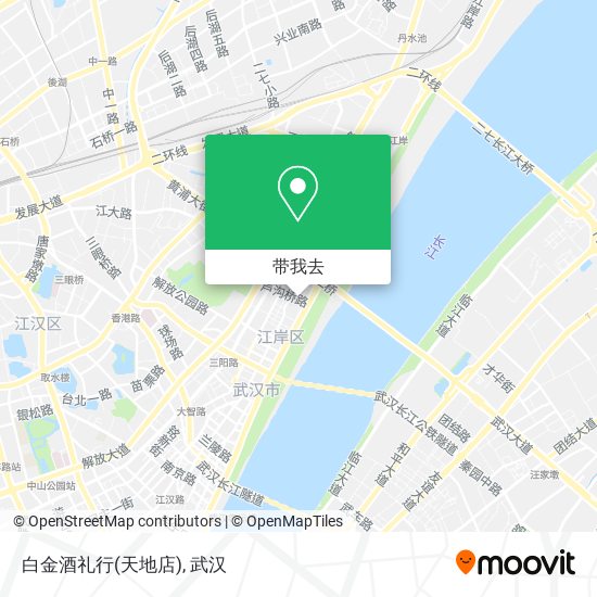 白金酒礼行(天地店)地图