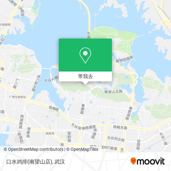 口水鸡排(南望山店)地图