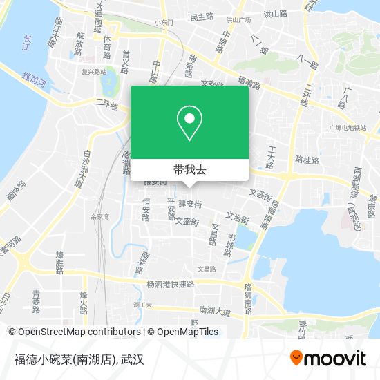 福德小碗菜(南湖店)地图