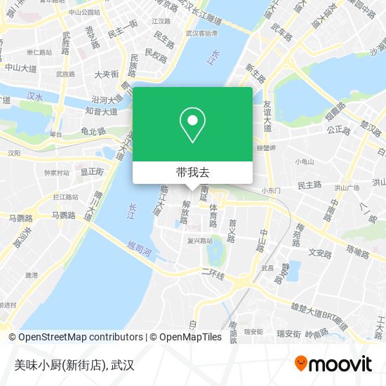 美味小厨(新街店)地图