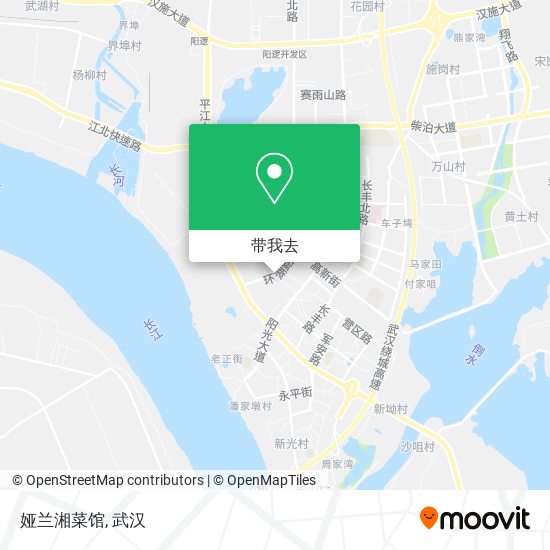 娅兰湘菜馆地图