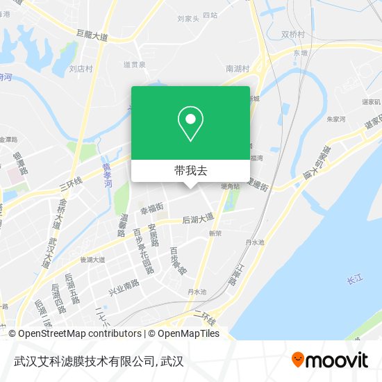 武汉艾科滤膜技术有限公司地图