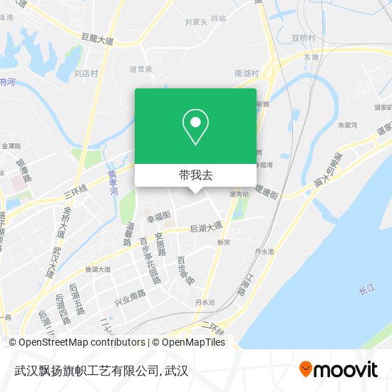 武汉飘扬旗帜工艺有限公司地图