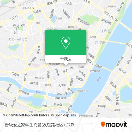 晋级爱之家学生托管(友谊路校区)地图